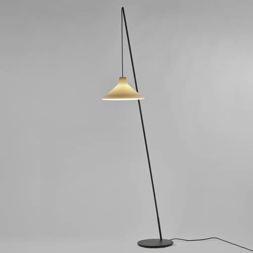 Lampada A Stelo CERTO - Cromato E Bianco | Design Moderno Con Paralume Chintz | E27 60W