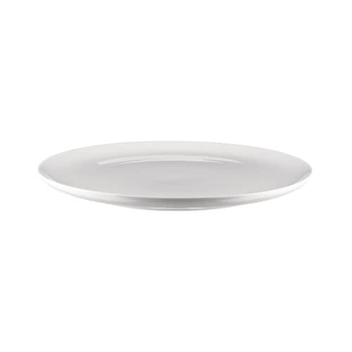 Teller Itsumo keramik weiß / Ø 27 cm - Set von 4 - Alessi - Weiß - Porzellan