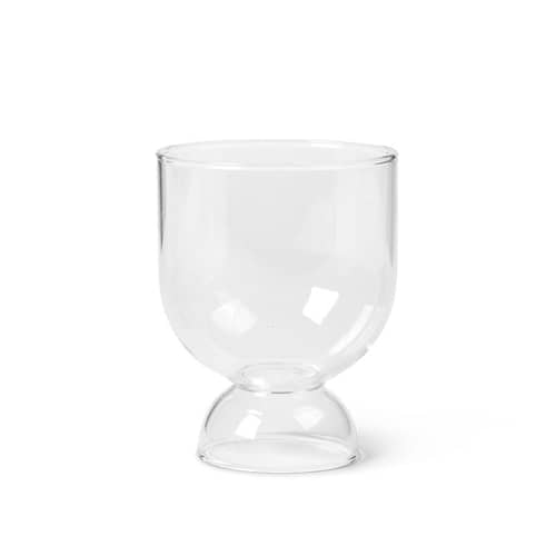 Bicchiere Still vetro trasparente / Set di 2 - Vetro soffiato a bocca - Ferm Living - Trasparente - Vetro soffiato a bocca