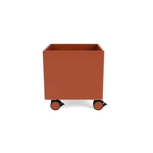 Coffre à roulettes Colour Box I / 35,4 x 35,4 x H 37,8 cm - MONTANA - Hokkaido 162 - MDF laqué