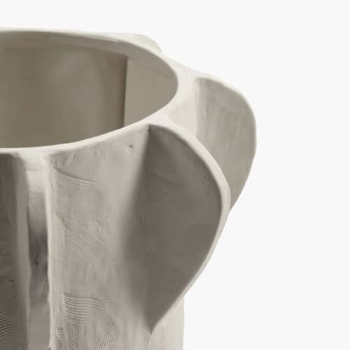 Molly 2 Small Flower-pot holder ceramic beige / Ø 22 x H 15 cm - Serax - Ø 22 x H 15 cm - Sandstone