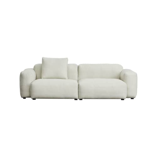 Hay Mags Soft Low Armrest n°1 Straight sofa - beige | Made In