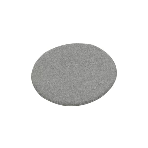 Sitzkissen Soft Seat textil grau / Typ C - Ø 38 cm - Vitra - Grau (Stoff Cosy 2) - Gewebe