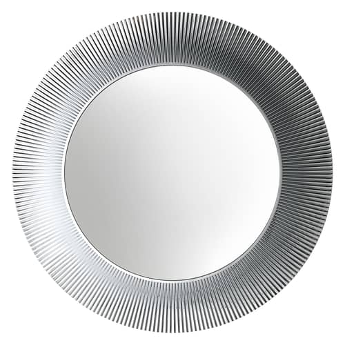 Specchio murale All Saints materiale plastico metallo / Ø 78 cm - Kartell - Cromato metallizzato - PMMA