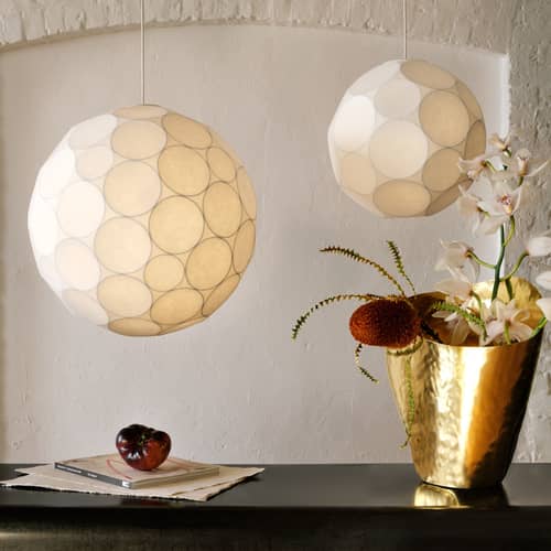Suspension Soft Large blanc / Ø 60 cm - Tom Dixon - Ø 60 cm - Acier, TPU pulvérisé