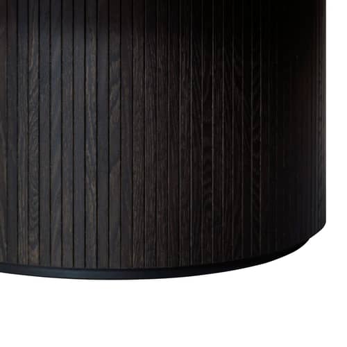 Table basse Moon marbre noir / Marbre - Ø 120 cm - Gubi - Noir - Marbre Marquina