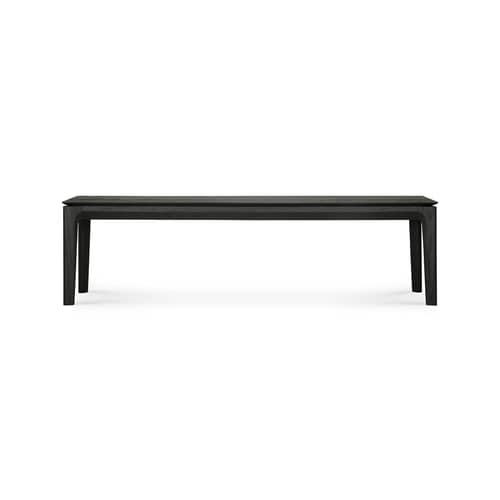 Banc Bok / L 166 cm - Chêne massif - Ethnicraft - Noir - Chêne massif