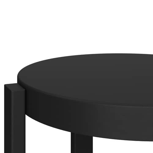Doon High stool metal black / H 65 cm - NOO.MA - Volcano Black - Steel