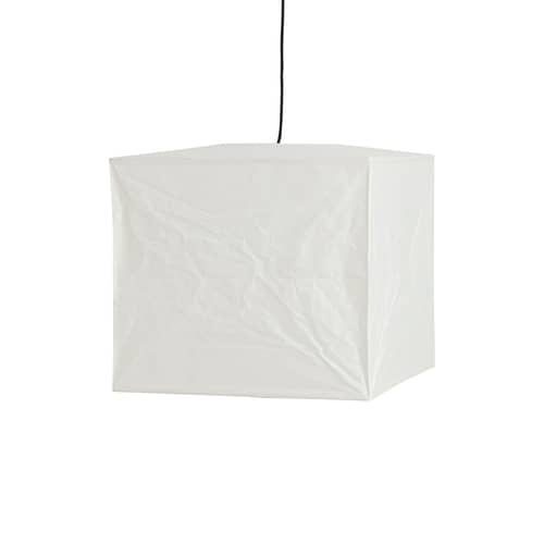 Abat-jour Paper Shade Cube papier blanc / 45 x 45 x H 40 cm - Hay - Blanc - Papier