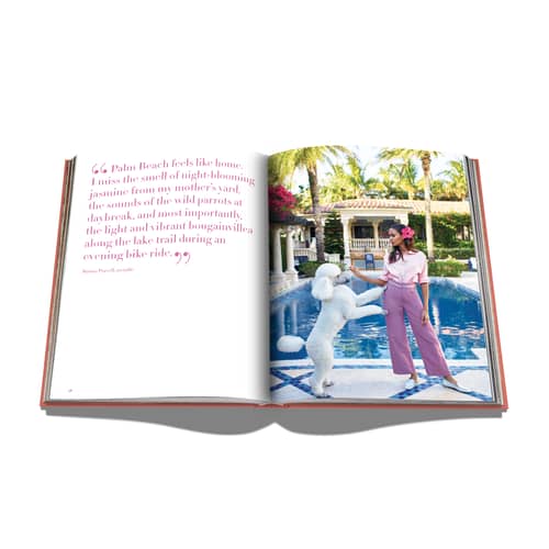 Palm Beach Book paper multicoloured / English language - Editions Assouline - Palm Beach - Linen, Paper
