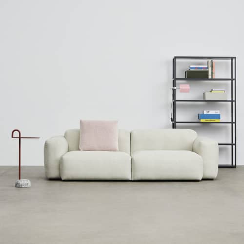 Hay Mags Soft Low Armrest n°1 Straight sofa - beige | Made In
