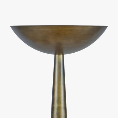 Stehleuchte Olympe metall braun / Ø 52 cm - NV GALLERY - Patinierte Bronze - Eisen