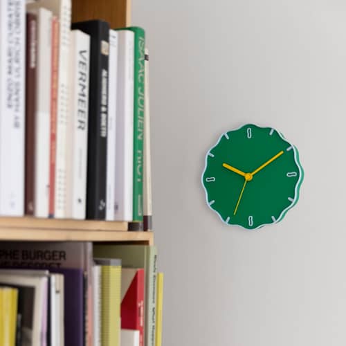 Horloge Margherita / Plastique recyclé - Warren & Laetitia - Vert - Plastique recyclé
