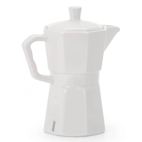 Pot à café Estetico Quotidiano céramique blanc / Carafe - 600 ml - Seletti - Blanc - Porcelaine