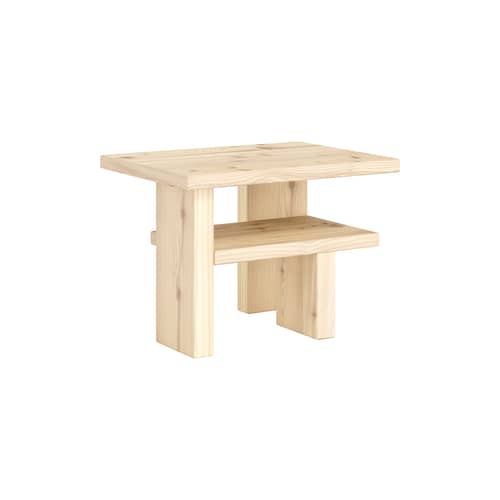 Table d\'appoint Japan / 45 x 34 cm x H 32 cm - KARUP DESIGN - Pin clair - Pin massif certifié FSC