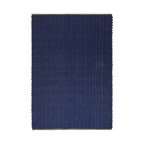 Tapis Cord tissu bleu / 200 x 300 cm - Recyclé - Tom Dixon - Bleu outremer -  PET recyclé