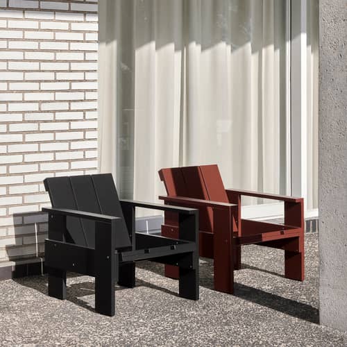 Lounge-Sessel Crate von Hay - schwarz