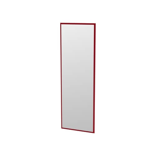 Miroir mural Colour Frame - Like / 35,4 x 105 x P 1,6 cm - MONTANA - Beetroot 165 -  Verre miroir, MDF laqué