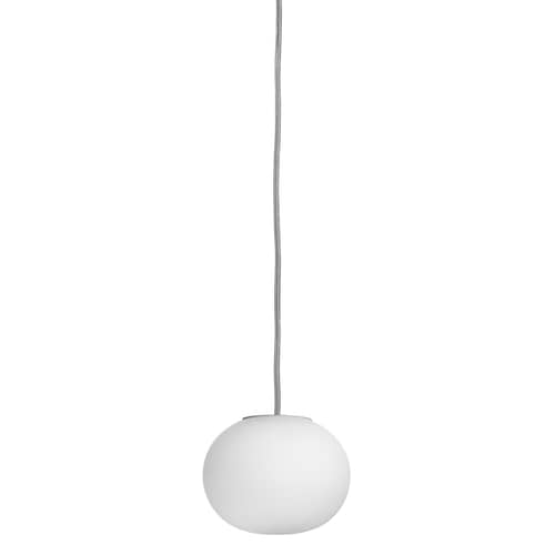 Suspension Mini Glo-Ball S verre blanc - Flos - Blanc - Verre