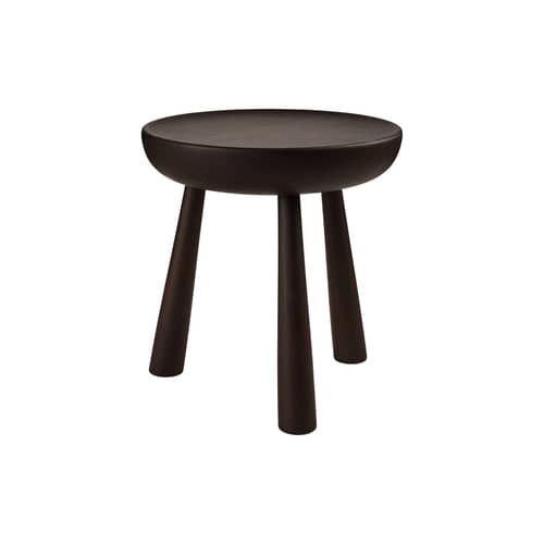Tabouret Totto bois marron - Gubi - Bois foncé - Bois de sapelli