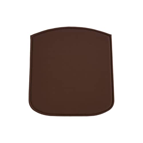 Accessorio  tessuto rosso / Cuscino seduta per sedia e poltrona Deville - Hay - Rosso ossido - Schiuma di poliuretano, Tessuto Olefina