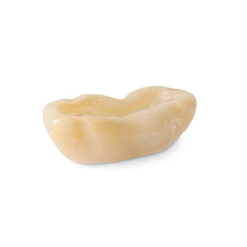 Coppa  vetro beige / Svuotatasche - HK LIVING - Avorio - Vetro