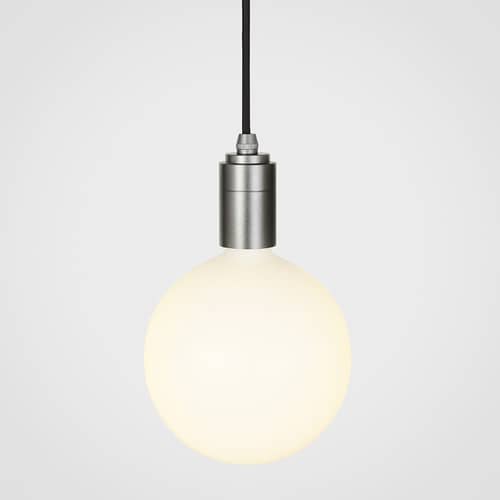 Dimmbare E27 LED-Lampe Globe G150 - Sphere IV keramik weiß Ø 15 cm / 8 W (= 60 W) – Warmweiß - TALA - 8 W (= 60 W) / Ø 15 cm - Porzellan