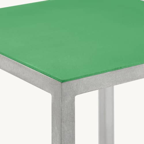 Alu Stool High stool metal green / Medium - H 65 cm - valerie objects - Green - Aluminium