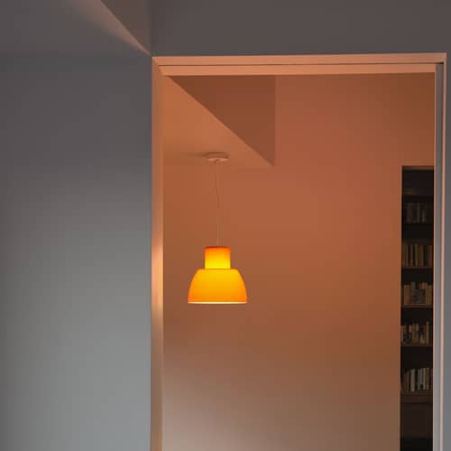 Sospensione Lorosae vetro arancione / Ø 30 cm - Álvaro Siza, 1999 - Nemo - Arancione siciliano - Vetro