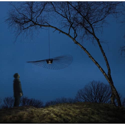 Suspension Vertigo Grande / Ø 200 cm - Constance Guisset, 2010 - Petite Friture - Noir - Fibre de verre, Polyuréthane