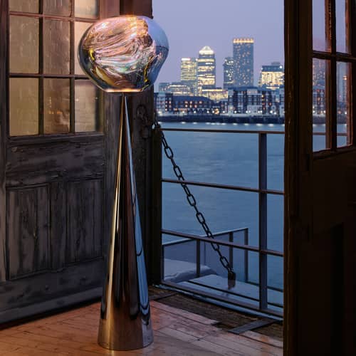 Accessoire / Diffuseur dichroïque pour lampes Melt Ø 50 cm - Tom Dixon - Dichroïque - Polycarbonate