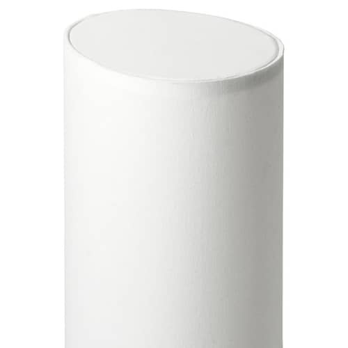 Lampe de table The Unbound LED / H 45 cm - marbre / Pivotant - Gubi - Lin blanc / Marbre gris - Lin, Marbre