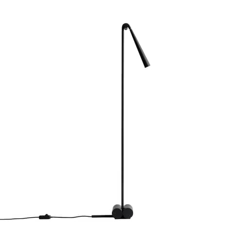 Lampadaire Snake / Orientable - 101 COPENHAGEN - Noir brûlé - Aluminium