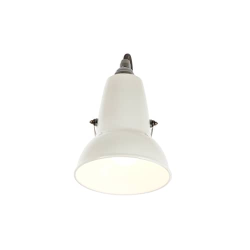 Wandleuchte Original 1227 Mini metall weiß / Neuauflage 1930\' - Anglepoise - Leinenweiß - Gussaluminium, Stahl