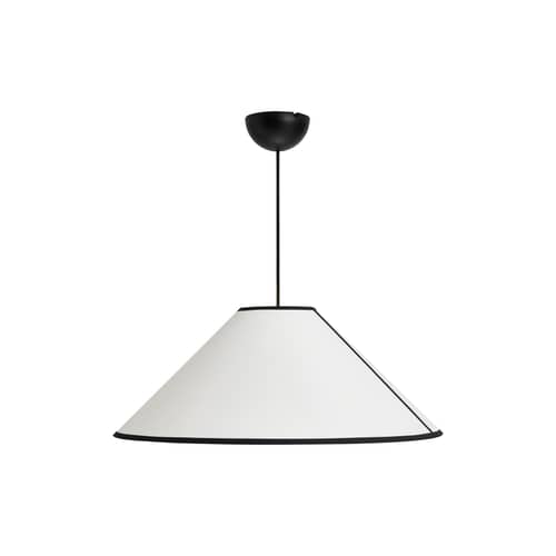 Suspension Ava Cone / Ø 60 cm - Recyclé - Hay - Ø 60 cm - Papier ECOPET, Tissu