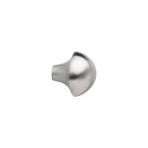 Patère Mushroom métal argent / Poignée - Ferm Living - Acier brossé - Acier inoxydable brossé