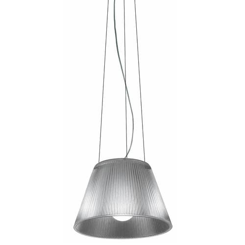 Suspension Roméo Moon S1 / Philippe Starck, 1996 - Flos - diam 34 cm - Verre