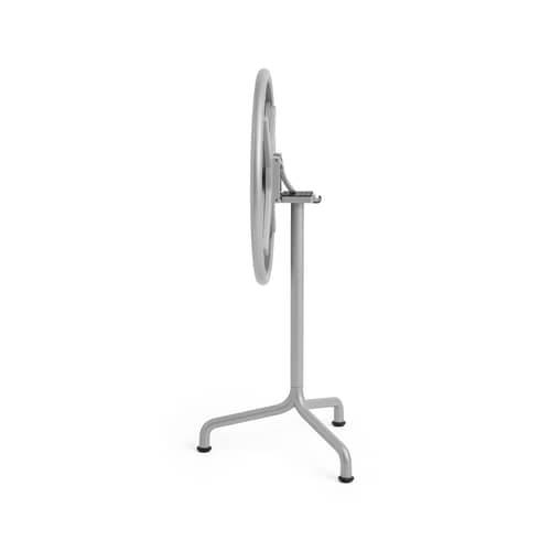 Table ronde Deville métal gris / Ø 55 cm - Hay - Gris argent - 