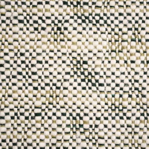 Tappeto Tweed tessuto verde / 170 x 240 cm - Tom Dixon - 170 x 240 cm - Lana di Nuova Zelanda