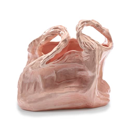 Gala Large Vase ceramic pink - Serax - Pink - Enamelled china