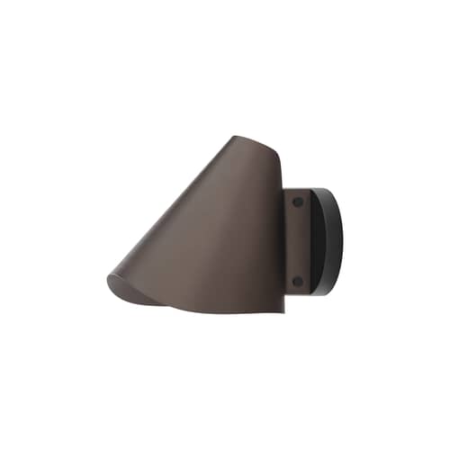 Bonnet SC103 Wall light metal brown - &tradition - Bronze - Aluminium, Steel
