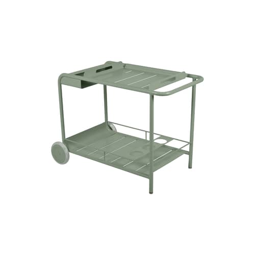 Desserte Luxembourg métal vert / Aluminium - Fermob - Cactus - Aluminium laqué