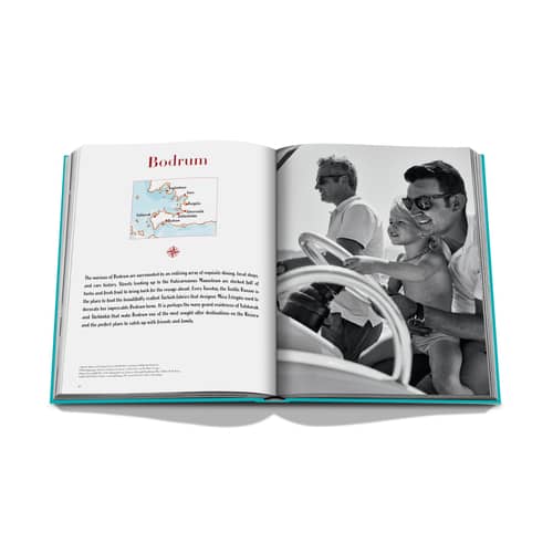 Libro Turquoise Coast carta multicolore / Lingua inglese - Editions Assouline - Costa Turchese - Carta, Lino