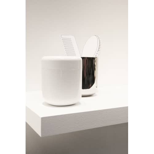 Porte-brosse à dents Birillo plastique blanc - Alessi - Blanc - PMMA