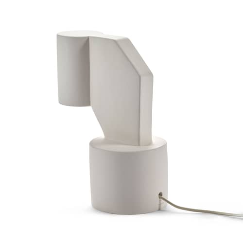 Romé - Nash Table lamp ceramic white - Serax - White - Sandstone
