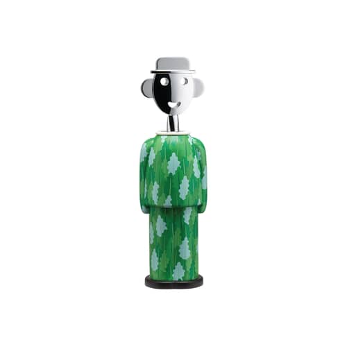 Tire-bouchon Alessandro M. - Arborea  / Alessandro Mendini, 1994 - Edition limitée - Alessi - Arborea / Vert -  Zamak, Acier, Biocomposite AlkiPaper
