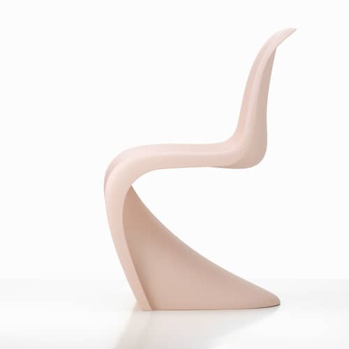 Chaise Panton Chair / Polypropylène - Verner Panton, 1959 - Vitra - Rose tendre - Polypropylène teinté