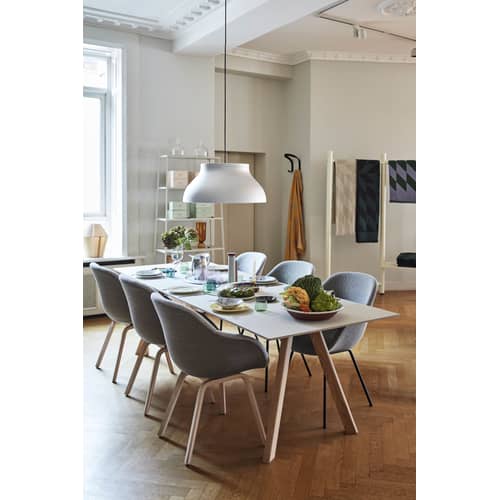 Zubehör  plastikmaterial holz grau / Für CPH 30 Ausziehtisch - L 50 x 90 cm - Hay - Linoleum / Grau - Furnier, Linoleum