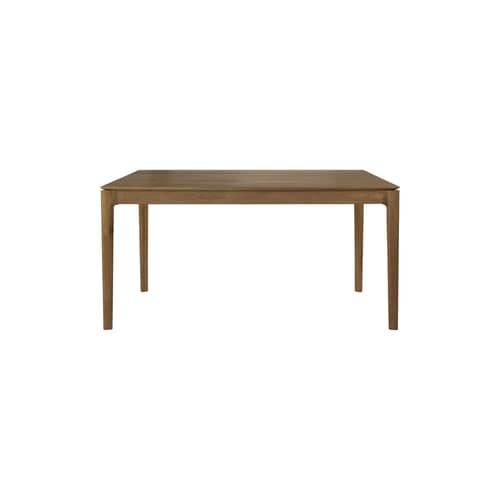 Ausziehtisch Bok holz braun / L 160 bis 240 cm - 6 bis 10 Personen - Ethnicraft - Teakholz - Massives Teakholz