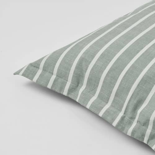 Housse de coussin Marta vert / 50 x 50 cm - BROSTE COPENHAGEN - Vert Agave - Coton